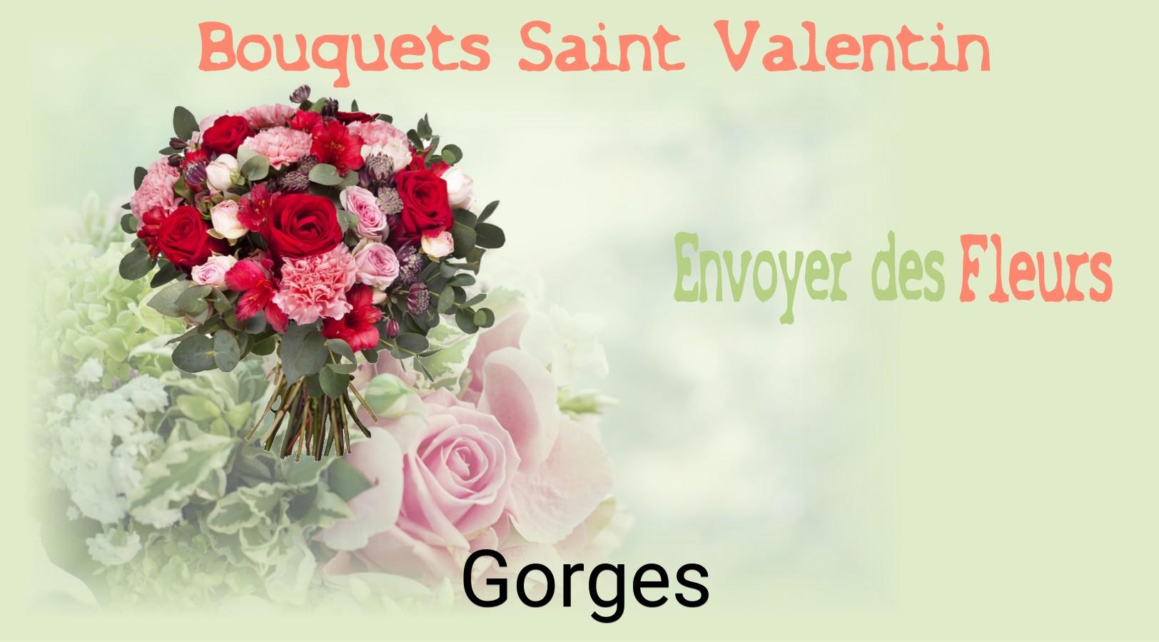 Roses de Saint-Valentin livrées à Gorges